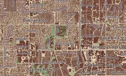Beautifully Detailed Map of Scottsdale, Arizona