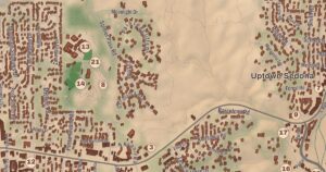 Sedona, Arizona map detail