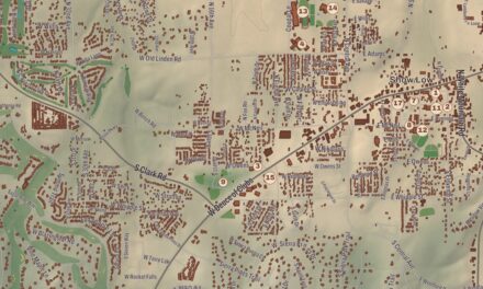 Beautifully Detailed Map of Show Low, Arizona