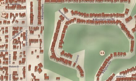 Beautifully Detailed Map of Somerton, Arizona