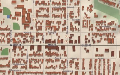 Beautifully Detailed Map of Somerton, Arizona