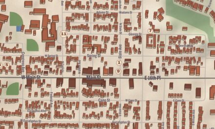 Beautifully Detailed Map of Somerton, Arizona