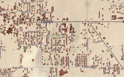 Beautifully Detailed Map of Springerville, Arizona