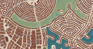 Sun City, Arizona map detail