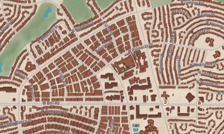 Beautifully Detailed Map of Sun City, Arizona