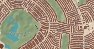 Sun City West, Arizona map detail