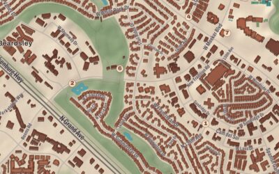 Beautifully Detailed Map of Sun City West, Arizona