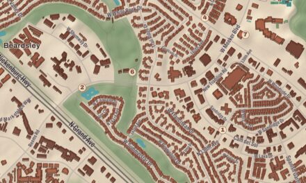 Beautifully Detailed Map of Sun City West, Arizona