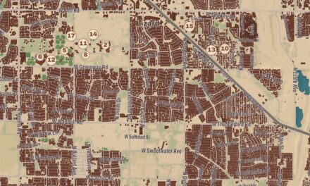 Beautifully Detailed Map of Surprise, Arizona