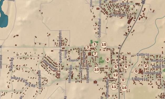 Beautifully Detailed Map of Taylor, Arizona