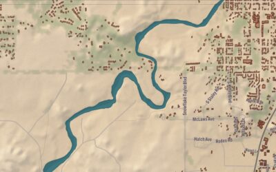 Beautifully Detailed Map of Taylor, Arizona