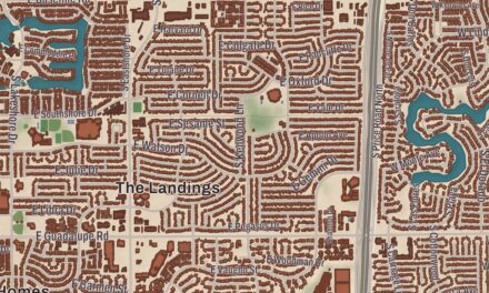 Beautifully Detailed Map of Tempe, Arizona