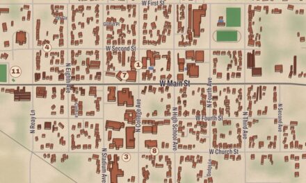 Beautifully Detailed Map of Thatcher, Arizona