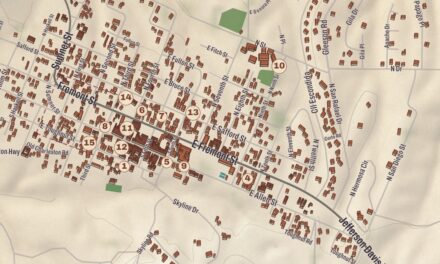 Beautifully Detailed Map of Tombstone, Arizona