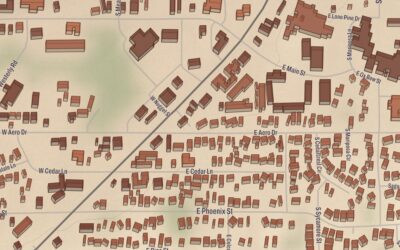 Beautifully Detailed Map of Tonto Apache Tribe, Arizona