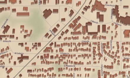 Beautifully Detailed Map of Tonto Apache Tribe, Arizona