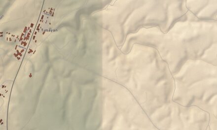 Beautifully Detailed Map of Tusayan, Arizona