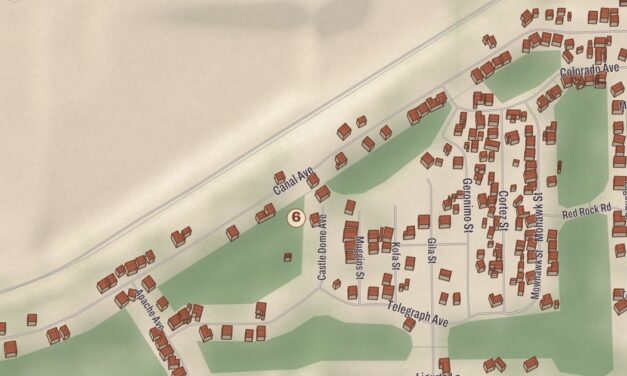 Beautifully Detailed Map of Wellton, Arizona