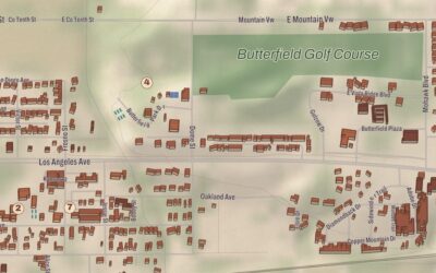 Beautifully Detailed Map of Wellton, Arizona