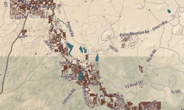 Beautifully Detailed Map of White Mountain Apache Tribe, Arizona