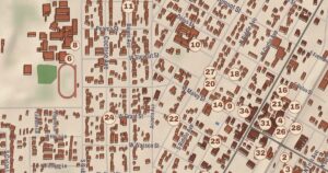 Willcox, Arizona map detail