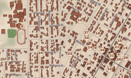Beautifully Detailed Map of Willcox, Arizona