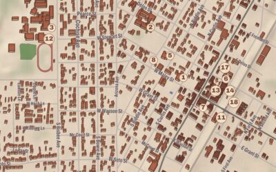 Beautifully Detailed Map of Willcox, Arizona