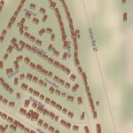 Beautifully Detailed Map of Window Rock, Arizona