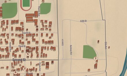 Beautifully Detailed Map of Winkelman, Arizona