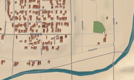 Beautifully Detailed Map of Winkelman, Arizona