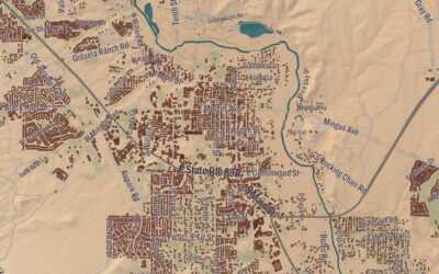 Beautifully Detailed Map of Yavapai-Apache Nation, Arizona