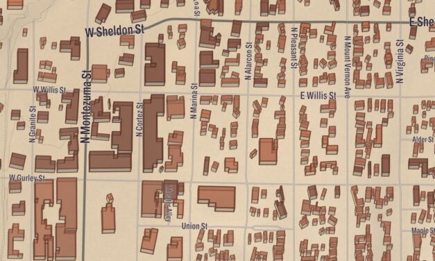 Beautifully Detailed Map of Yavapai-Prescott Indian Tribe, Arizona