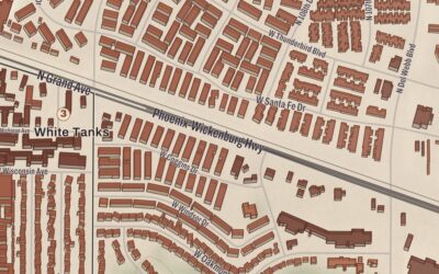 Beautifully Detailed Map of Youngtown, Arizona