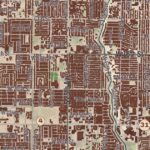 Beautifully Detailed Map of Yuma, Arizona
