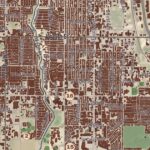 Beautifully Detailed Map of Yuma, Arizona