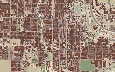 Beautifully Detailed Map of Yuma, Arizona