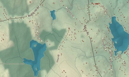 Beautifully Detailed Map of Andover, Connecticut