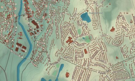 Beautifully Detailed Map of Ansonia, Connecticut