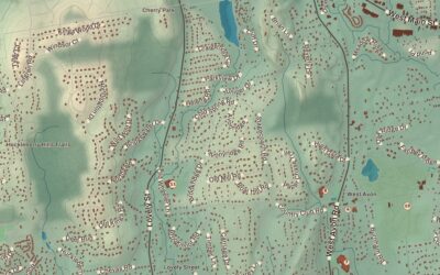 Beautifully Detailed Map of Avon, Connecticut