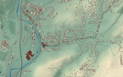 Beautifully Detailed Map of Beacon Falls, Connecticut