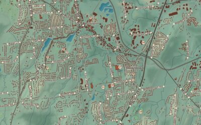 Beautifully Detailed Map of Berlin, Connecticut