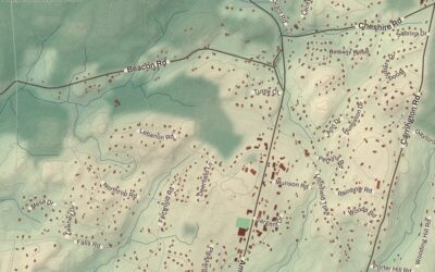 Beautifully Detailed Map of Bethany, Connecticut