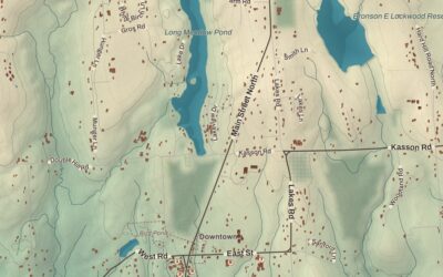 Beautifully Detailed Map of Bethlehem, Connecticut