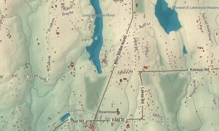 Beautifully Detailed Map of Bethlehem, Connecticut