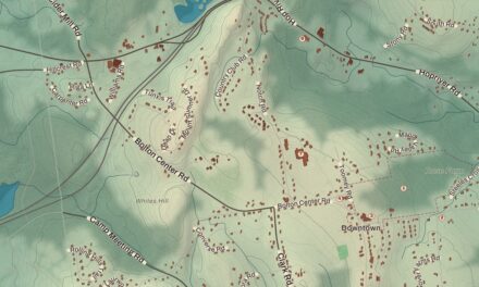 Beautifully Detailed Map of Bolton, Connecticut