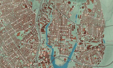 Beautifully Detailed Map of Bridgeport, Connecticut