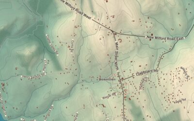 Beautifully Detailed Map of Bridgewater, Connecticut