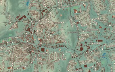 Beautifully Detailed Map of Bristol, Connecticut