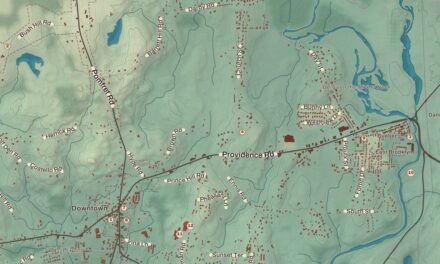 Beautifully Detailed Map of Brooklyn, Connecticut