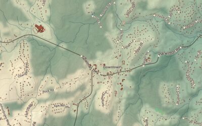 Beautifully Detailed Map of Burlington, Connecticut